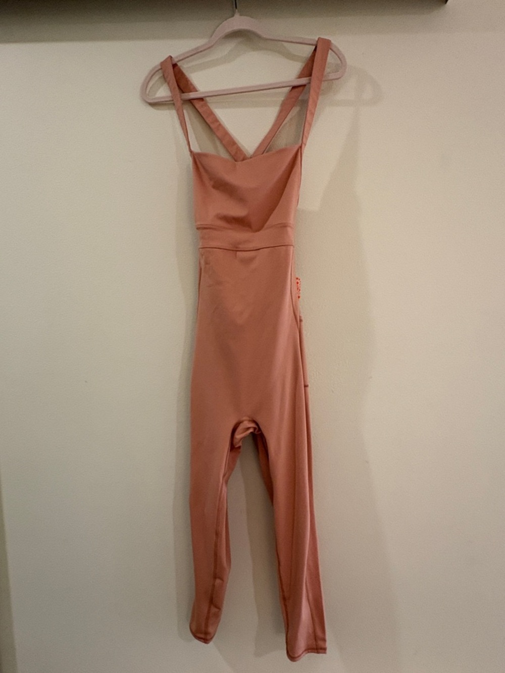 Free People Pink Jumpsuit